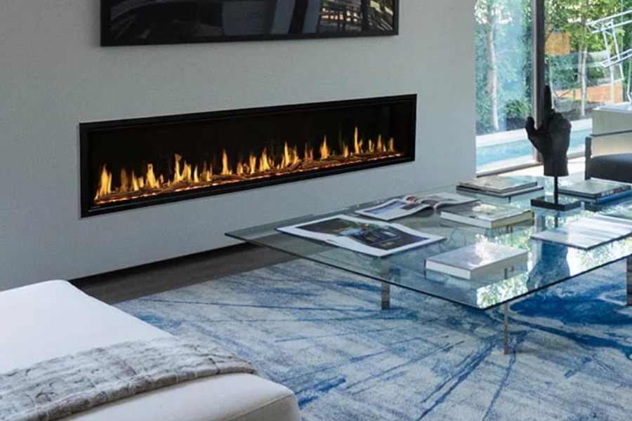 Modern Flames 100-inch Orion Slim Virtual Electric Fireplace