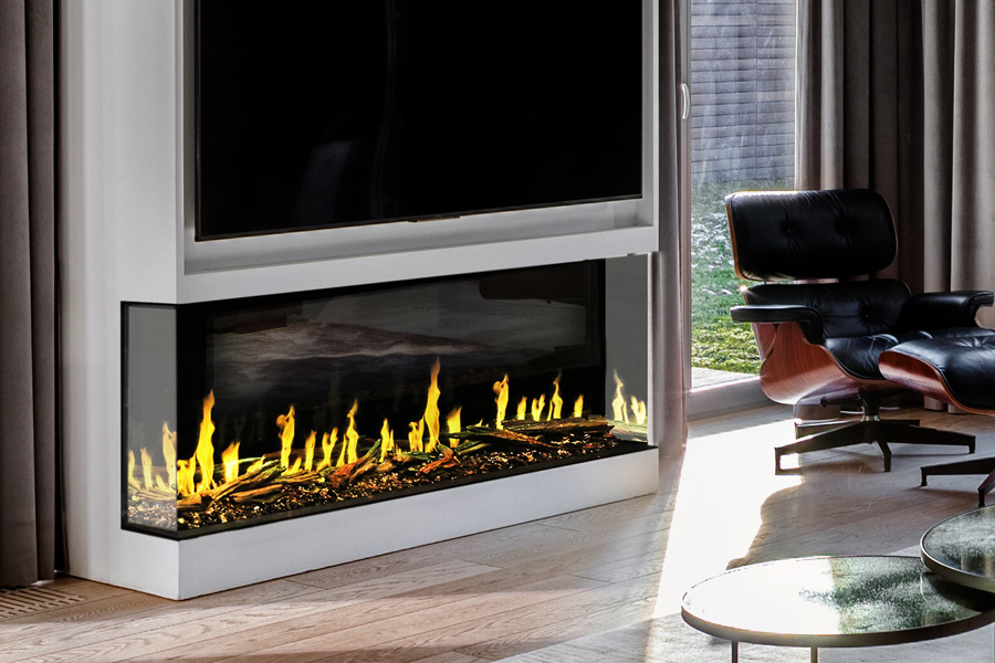 Modern Flames 60-inch Orion Multi Virtual Electric Fireplace