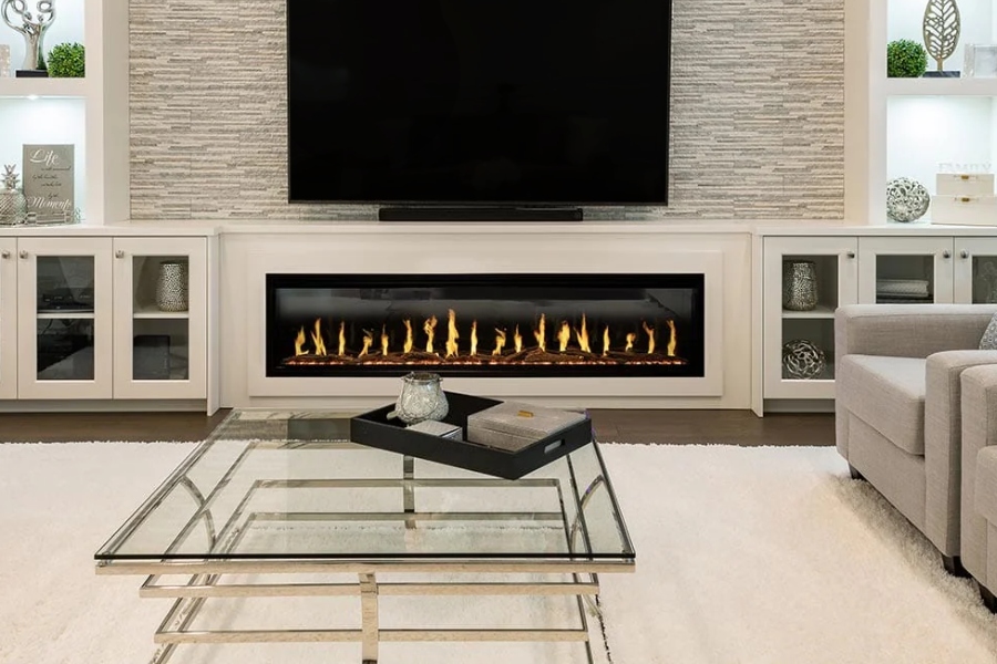 Modern Flames 76-inch Orion Slim Virtual Electric Fireplace