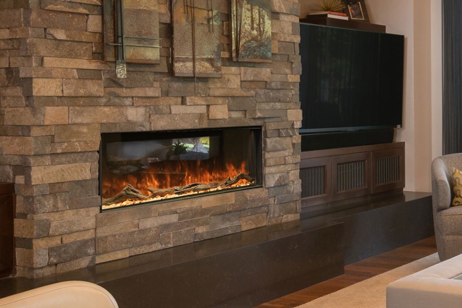 Modern Flames 44-inch Landscape Pro Slim Electric Fireplace