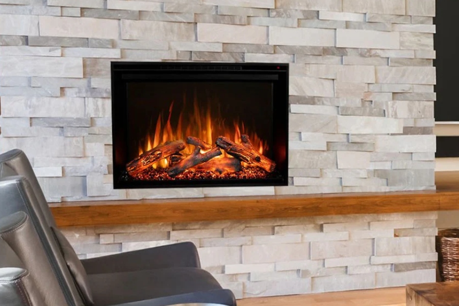 Modern Flames 30-inch Redstone Built-In Electric Fireplace